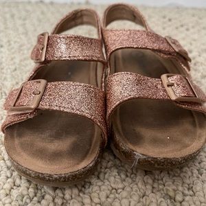 Cat and Jack Pink Sparkly sandals